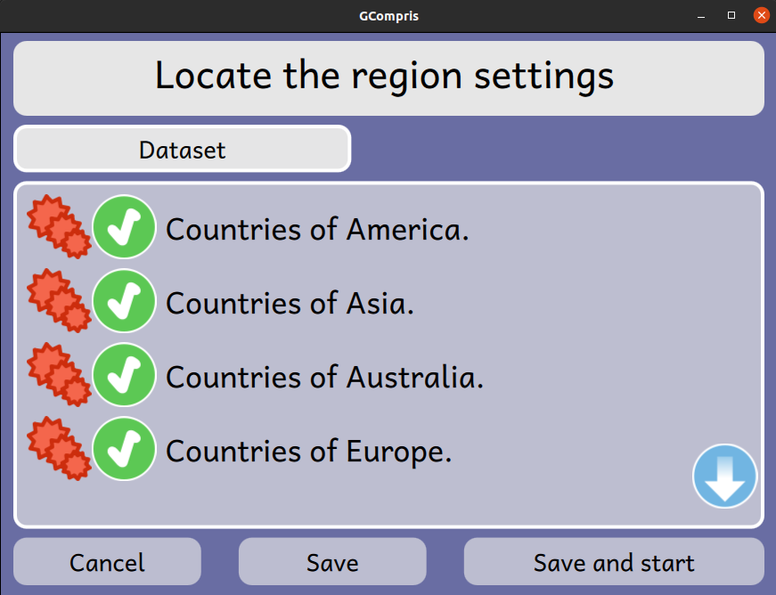 Locate Dataset